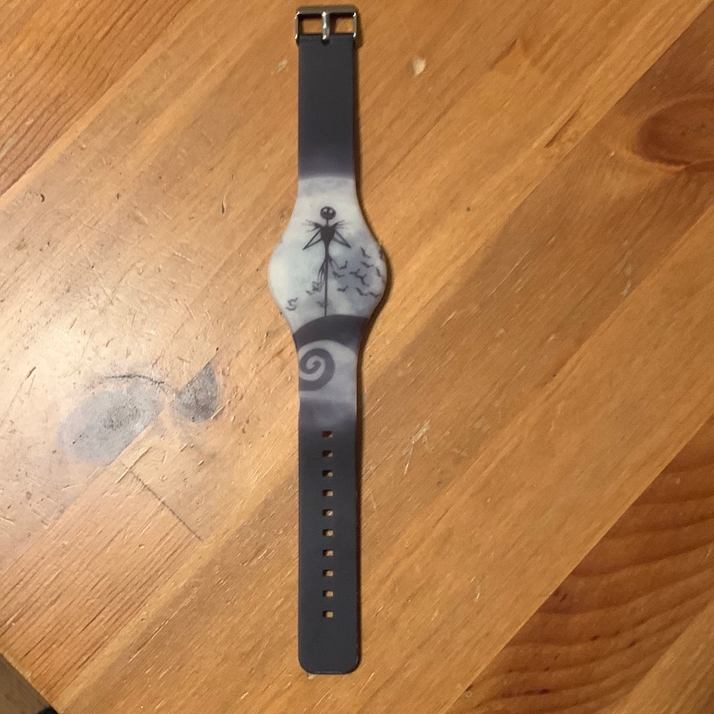 Disney The Nightmare Before Christmas LED Digital Rubber Watch.